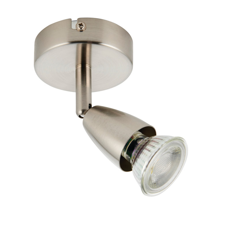 Eichler Semi Flush Mount, Nickel