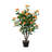 102cm Faux Flowering Tree in Cement Pot