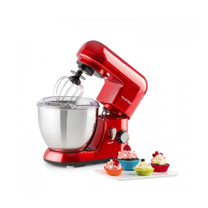 Klarstein Bella 4L Stand Mixer, Red
