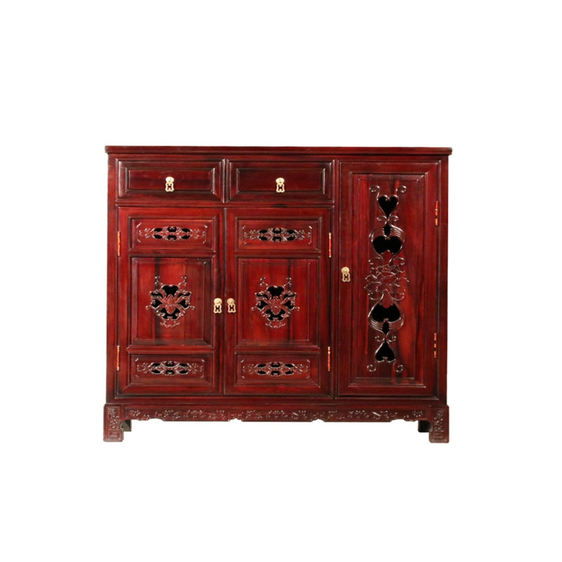 Armoire de véranda en bois massif
