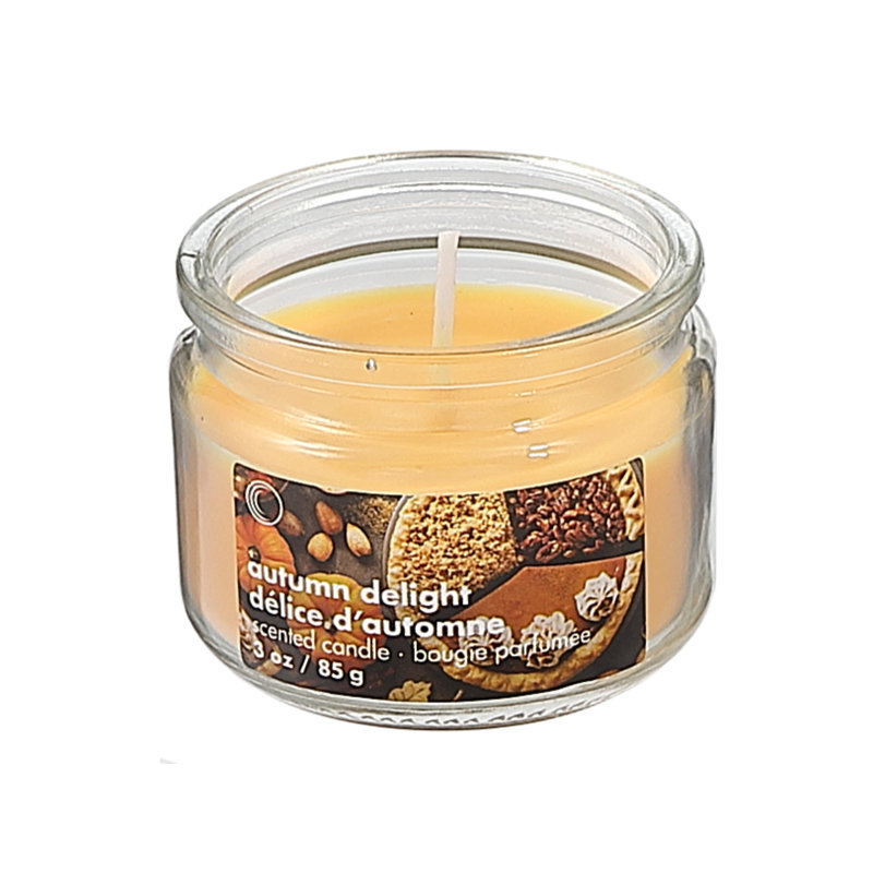 Autumn Leaves Scented Jar Candle