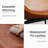 Counter Height Barstools With Leather Back, Matel Bar High Table Stool Chairs For Kitchen, Set Of 4 26 Inch-2097969302