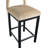 Conrad Letcher Velvet Counter Stool-379838292