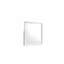 Miroir Blaze de style moderne en bois blanc