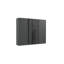 Sahalie 3 Door Manufactured Wood Wardrobe-893307964-893307965