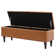 Arlecia Faux Leather Upholstered Storage Bench
