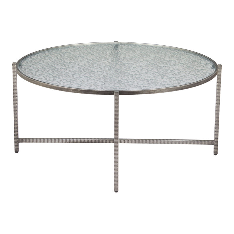 Table basse Vetro - argent