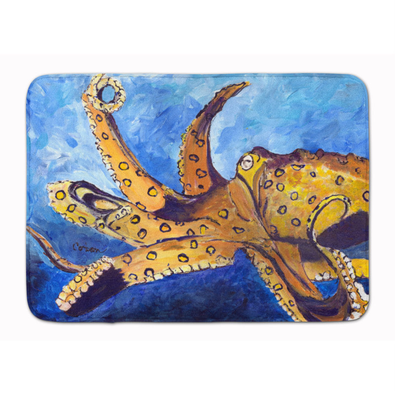 Wesley Memory Foam Non-Slip Bath Rug