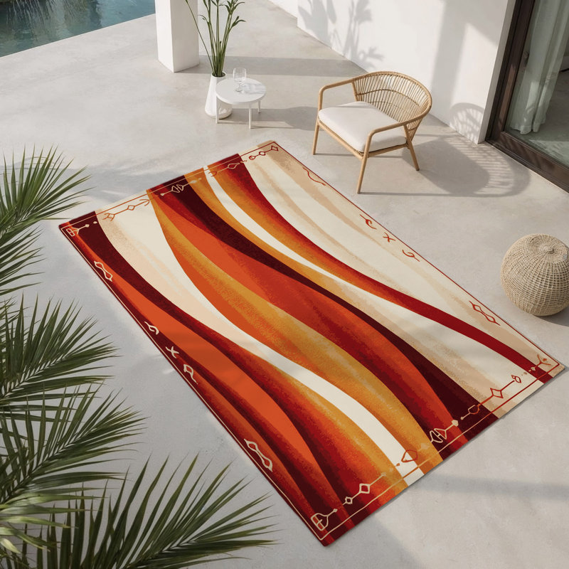Tapis intérieur et extérieur Obsidian Path, Rectangle 9 pi x 12 pi