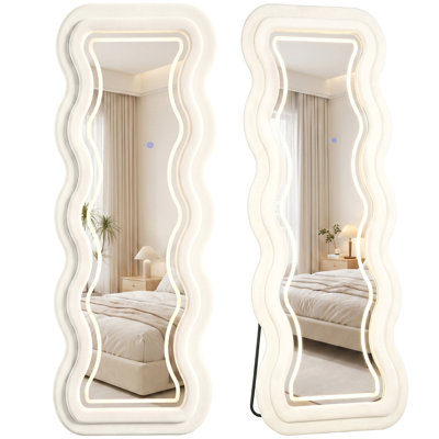 Wavy Full Length Mirror