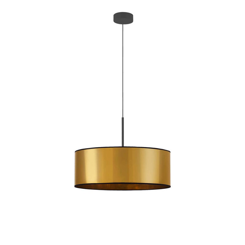 Franziska 3 - Light Drum Pendant, 3 Lights, 50" W, Gold