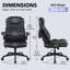 Inbox Zero Faux Fur Executive Chair