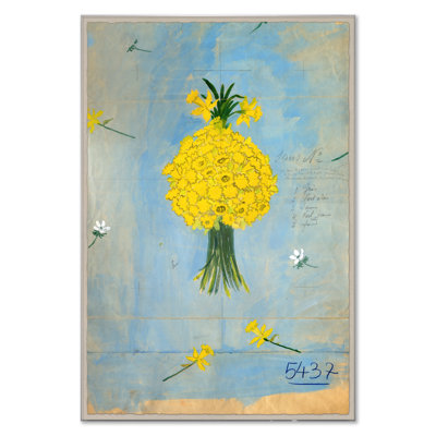 Bouquette De Jonquilles Print by Paule Marrot Soicher Marin