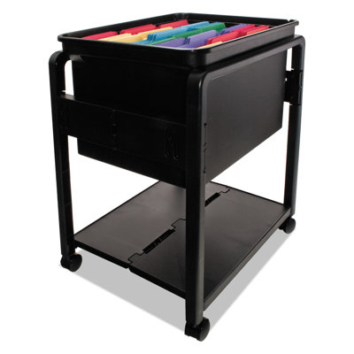 Chariot de fichier mobile pliable