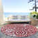 Lamanna Washable Oriental Indoor / Outdoor Rug