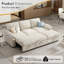 Canapé-lit modulaire en U avec lit escamotable et méridienne de rangement Ahn-240322795-30534044