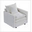 Canapé-lit en tissu d'ameublement Chenille-1480793142