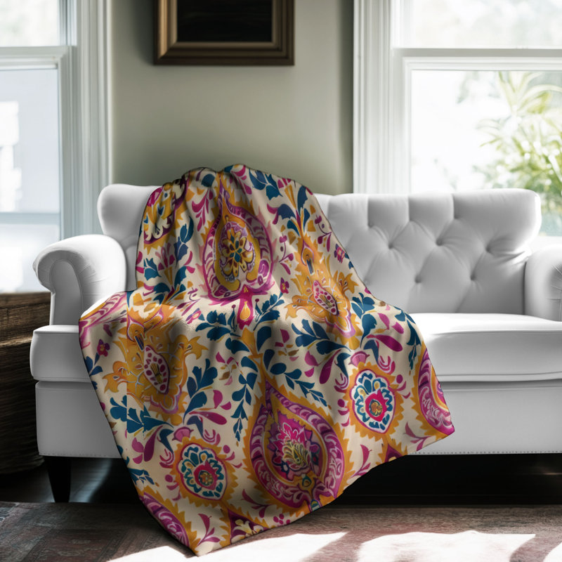Boho Spirit - couverture de qualité supérieure 1 pièce, Lit simple