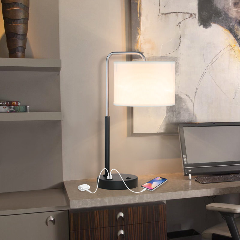 Metal USB Table Lamp