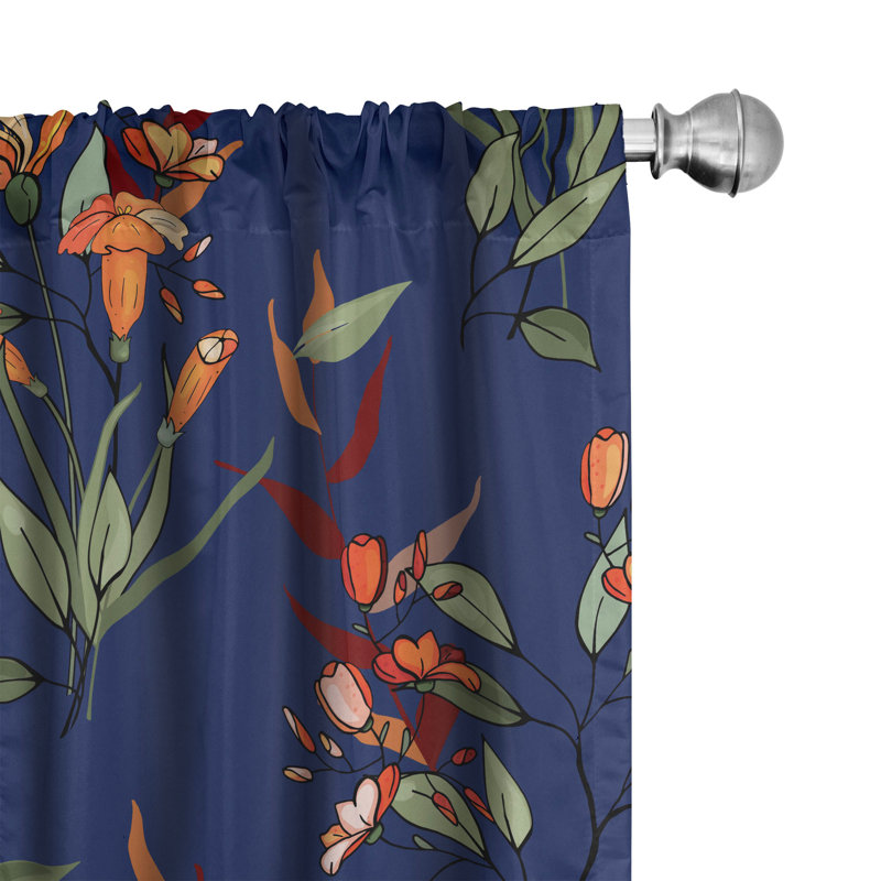 Arthik Semi Sheer Curtain Pair