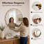 Aluminium Cylinder Wall Overmantel Mirror-800519227
