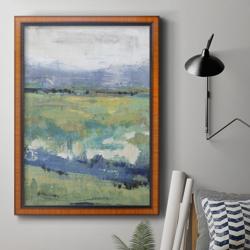 Toile encadrée de qualité supérieure «Front Range View I» - prête à être accrochée, H 20 po x l 16 po x P 2,5 po