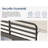 Metal Bunk Bed, Twin Over Twin Size-800415880