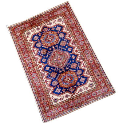 Kazak Wool Indoor Rug