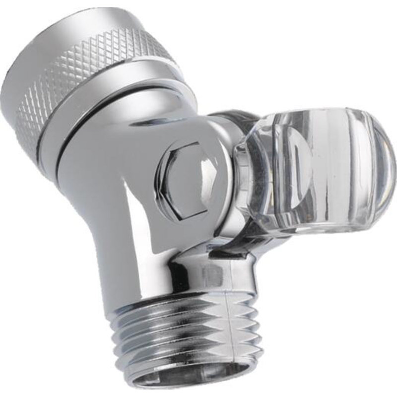 Universal Showering Components Brass Pin Mount Swivel Connector For Handshower, Chrome