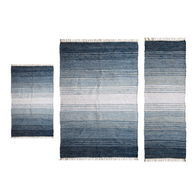 Tapis réversible en coton et polyester Richmond Gradation Collection