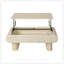 Table basse à plateau relevable, bureau en bois extensible moderne avec rangement caché, parfait pour les petits espaces et une utilisation multifonctionnelle