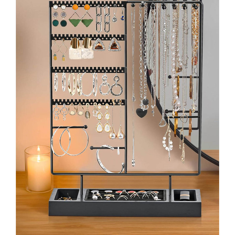 Jewellery Stand +, Gray
