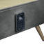 Table de chevet 1 tiroir Burchfield avec port USB et serrure électrique