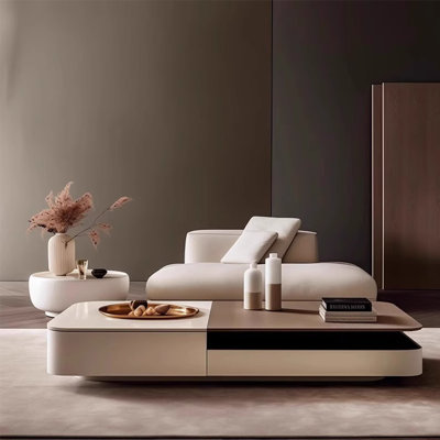 Elegant piano lacquer coffee table