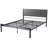 Baca Metal Platform Bed Frame with Upholstered Headboard-1247558105-1276955720