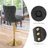 Jiar Swivel Upholstered Adjustable Height Counter Stool with Metal Frame,Dark Gray Bar Stools -2082304901-2082221035