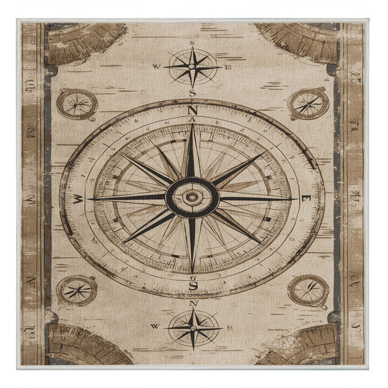  Tapis côtier lavable, Rond 7 pi