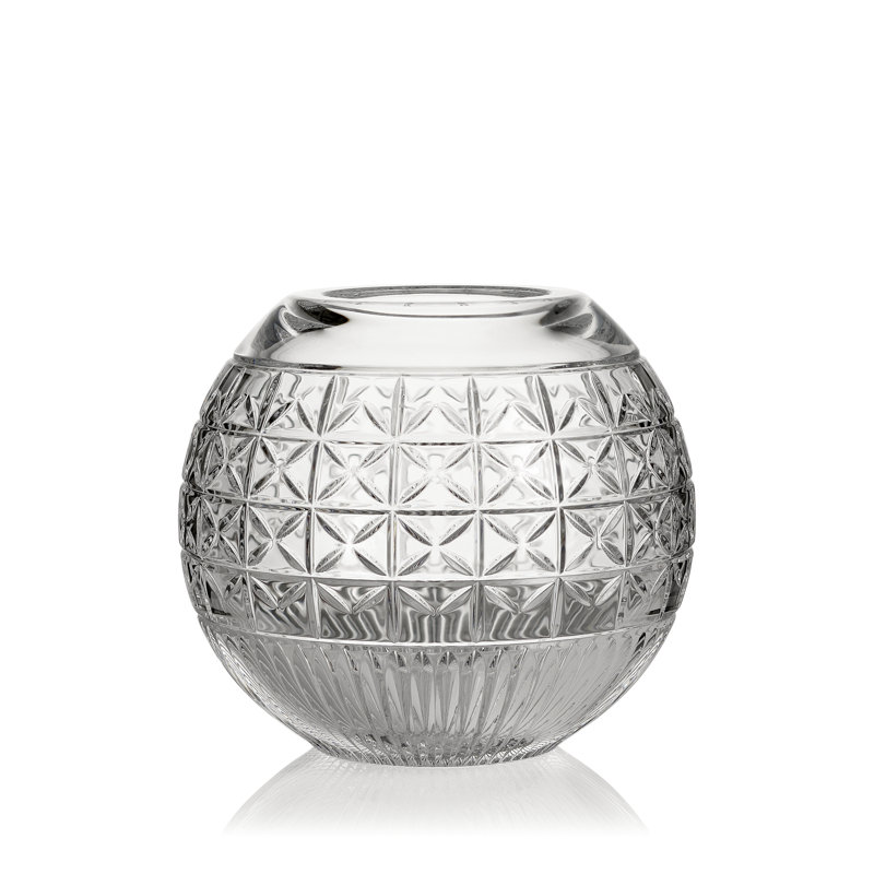 Waterford Mastercraft Powerscourt Rose Bowl, 6.89" H x 8.03" W x 8.03" D