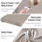 Outdoor Chair Cushions , 19x19x3 Inch Waterproof & Fade Resistant Patio Furniture Seat Cushions With Ties, Square Outdoor Dining Chair Cushions For Lawn, Garden, Deck & Yard-1014405615