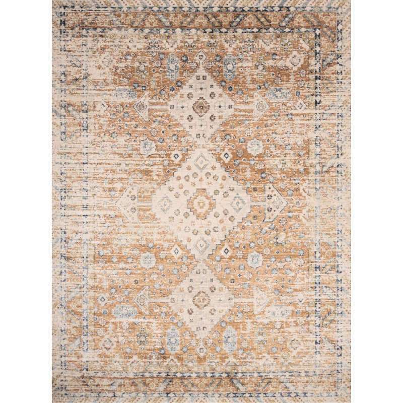 Rust Area Rug 2ft X 3ft - , Low Maintenance Home Furnishing Carpet , Stylish And Stain-, Rectangle 2' x 3'