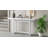 59.1'' Painted Entryway Table With Pine Veneer,Unique Triple Rectangle Design Console Table With Thick Pine Wood Legs,Extra Long Sofa Table Versatile For Hallway, Living Room,Kitchen-1497674504