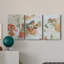 «Bluebird Spring Day I», ensemble de 3 toiles tendues-907625423