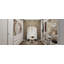Meuble-lavabo antique avec miroir triple