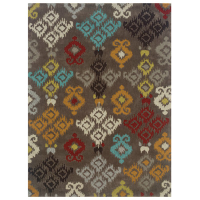 Mehcad Ikat Indoor Rug