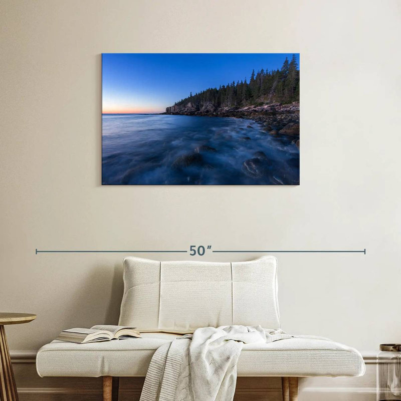 Gillard Acadia Ocean Cliffs, 24" H x 36" W