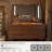 Anita Aevah Solid Wood Flip Top Makeup Vanity Desk with Mirror & Lights, Drawers, 3 Light Modes Adjustable Brightness-278587383-278587369