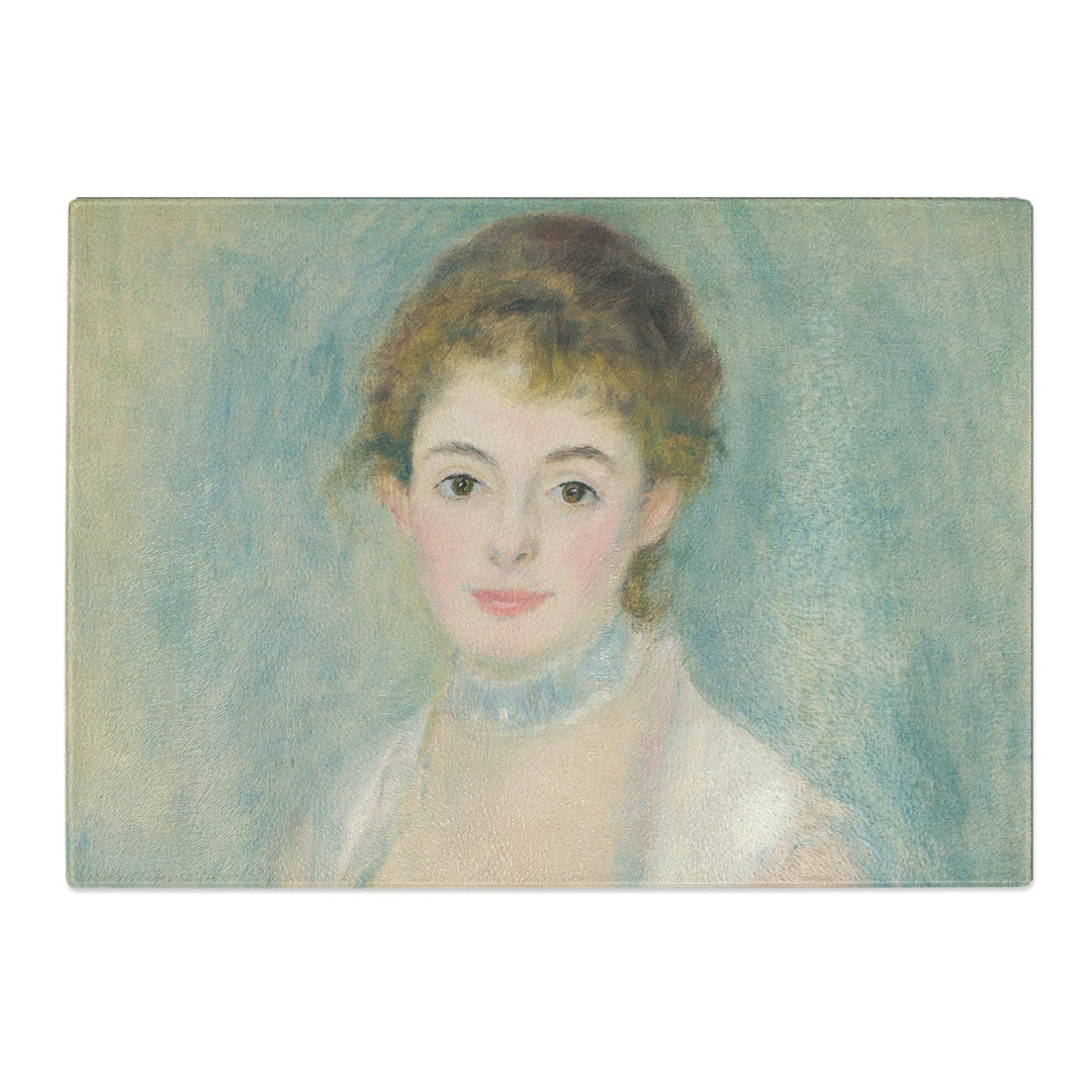 Madame Henriot by Pierre-Auguste Renoir Chopping Board