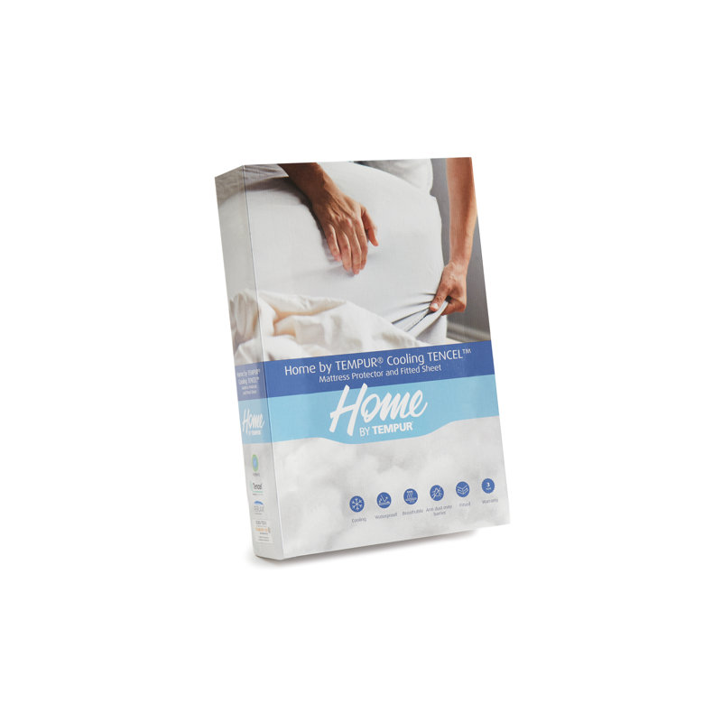 Thermoreg. Mattress Protector/Sheet-80x200x18-32-White, Single (3')