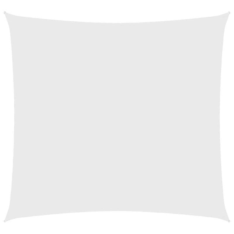 Carré en tissu Oxford Vidaxl, 9,84 pi. X 9,84 pi., Blanc