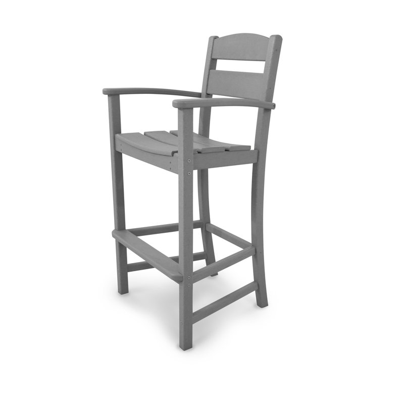Tabouret de bar POLYWOOD Classics, Gris ardoise